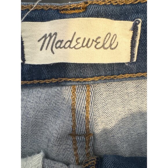 Madewell Roadtripper Jeggings Size 27 Cotton/Polyester Blend Blue Denim - Picture 3 of 15